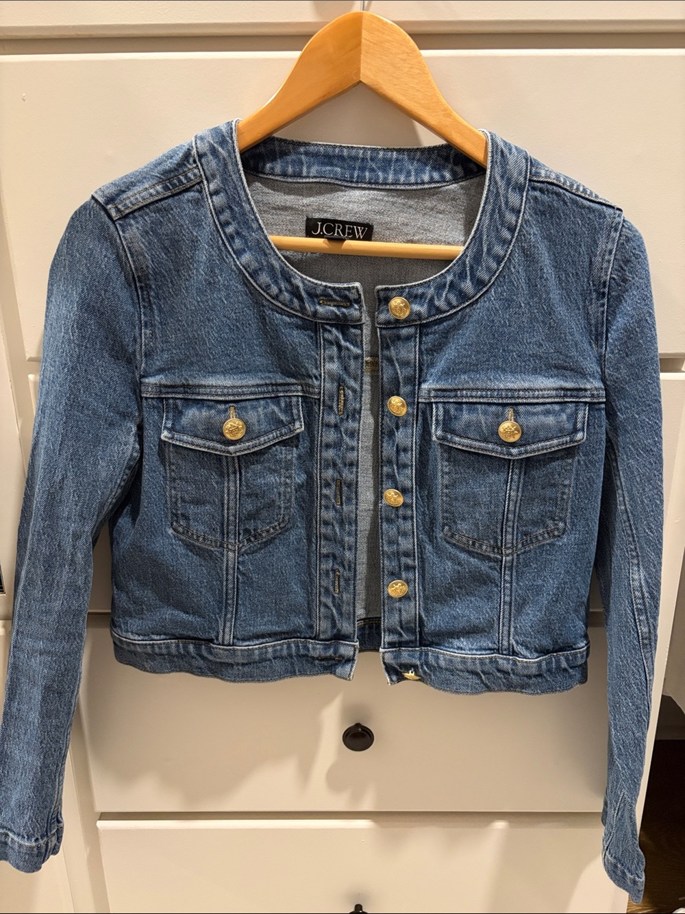 J. Crew EUC denim lady jacket 2